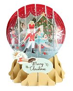 Nutcracker<br>2016 Pop-Up Snow Globe Card
